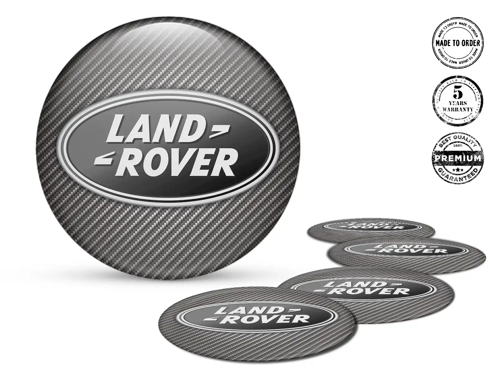 Land Rover Pegatinas de Silicona Edición Etiquetas Estilo de Silicona
